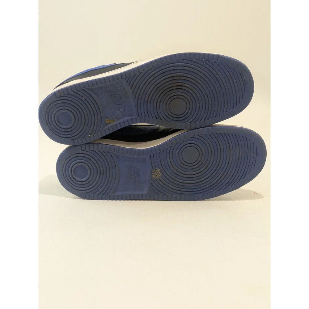 Nike Court Vision Low Black Royal Blue Sneakers Men's Size 10 Casual Shoes‎